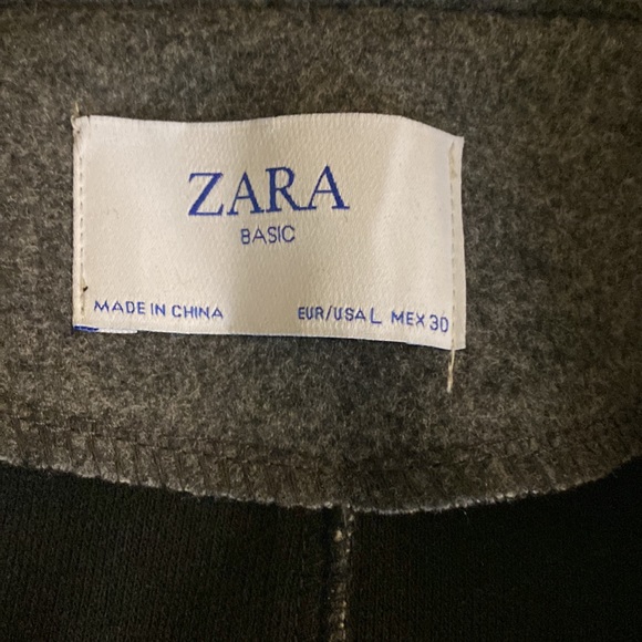 Zara Basic Open Front Coat - Picture 2 of 5